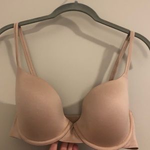 Aerie Sunnie Demi Lightly Lined Nude Bra- 32DD
